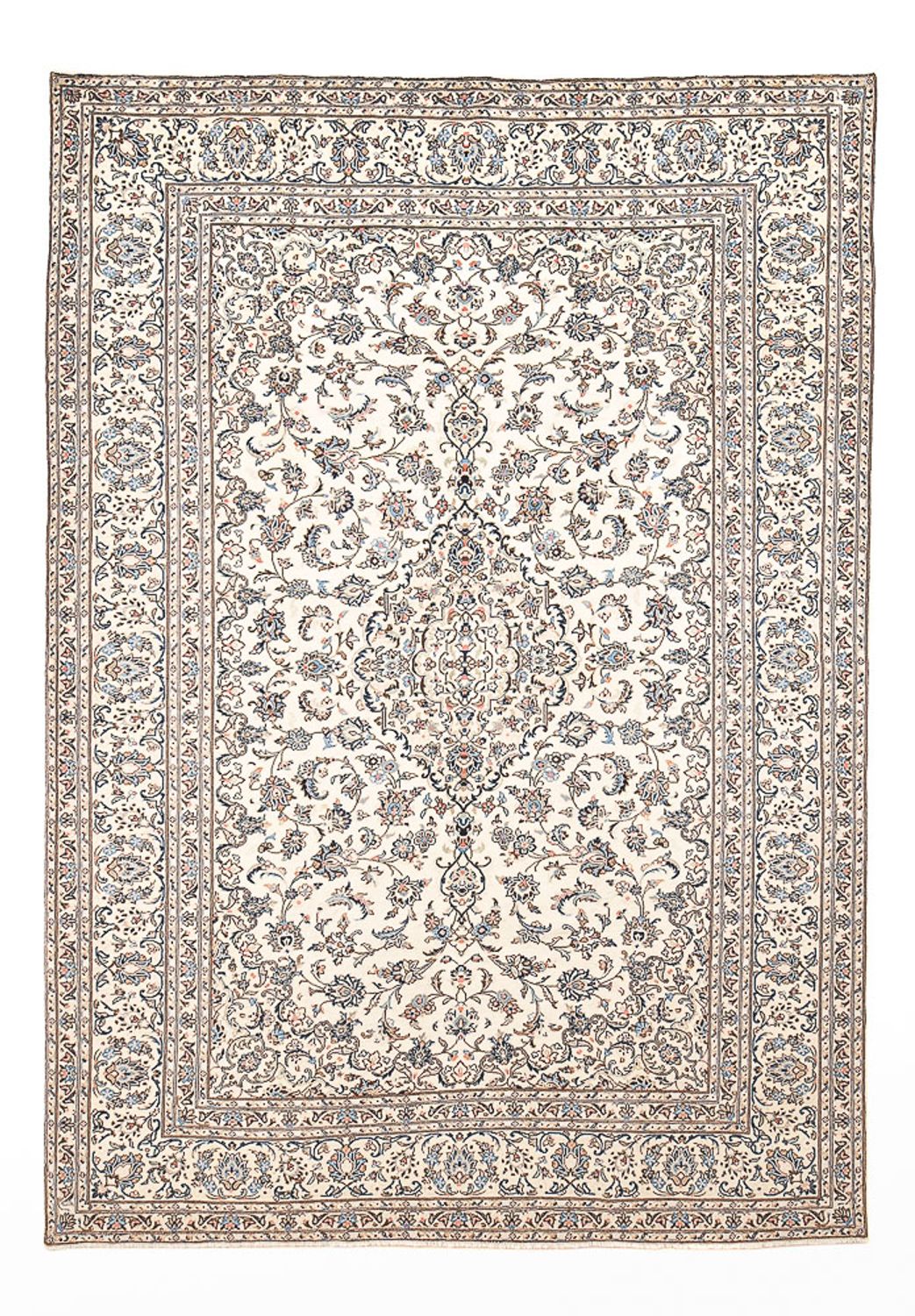 Perser Rug - Keshan - 350 x 245 cm - light grey