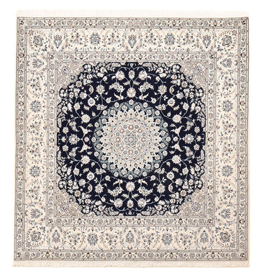 Perser Rug - Nain - Premium square  - 206 x 206 cm - dark blue