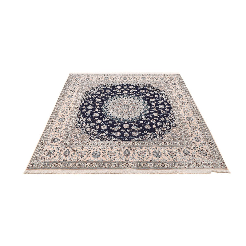 Perser Rug - Nain - Premium square  - 206 x 206 cm - dark blue