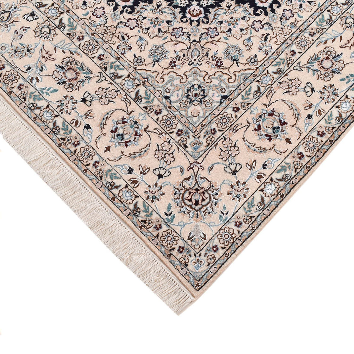 Perser Rug - Nain - Premium - 237 x 158 cm - dark blue