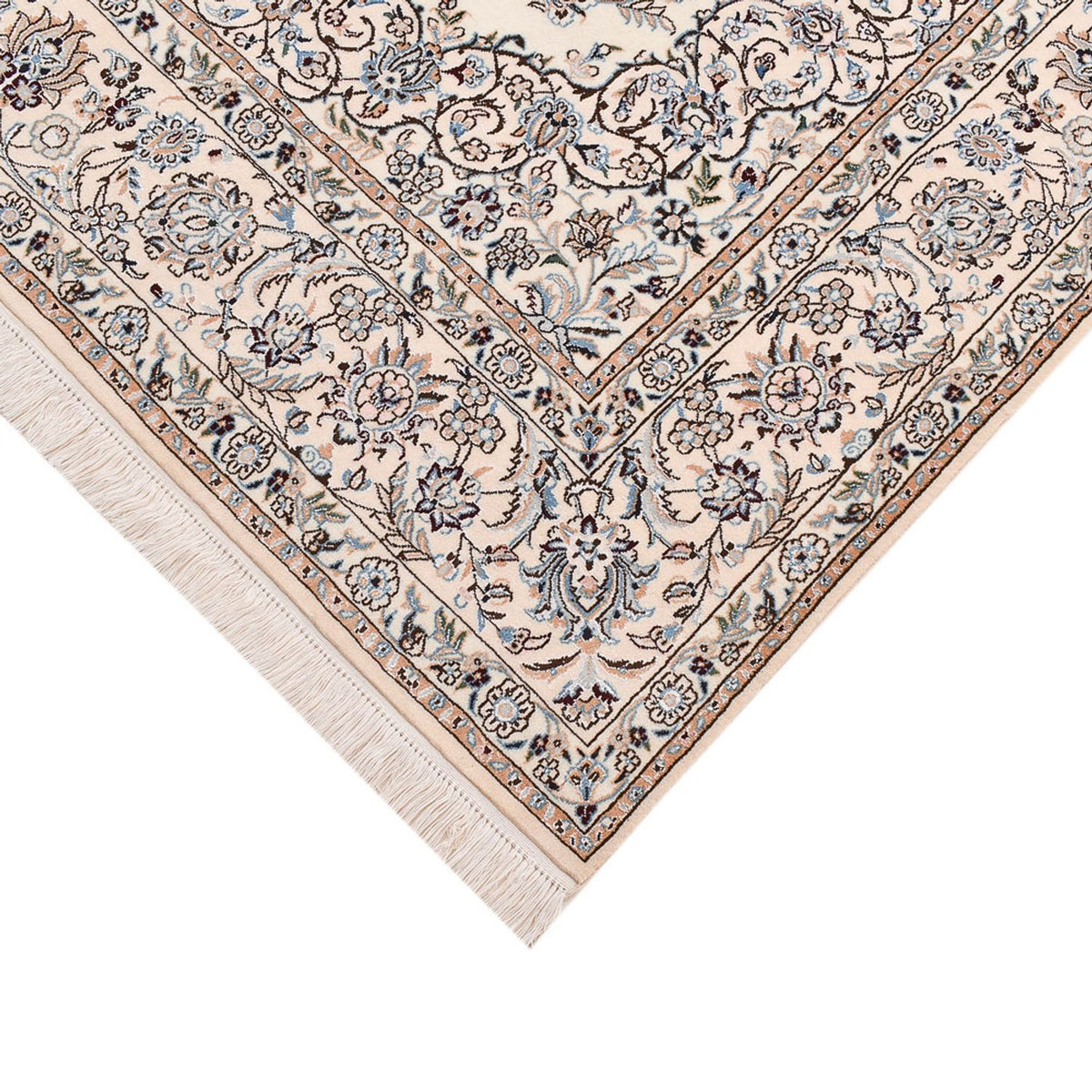 Perser Rug - Nain - Premium - 219 x 146 cm - light grey