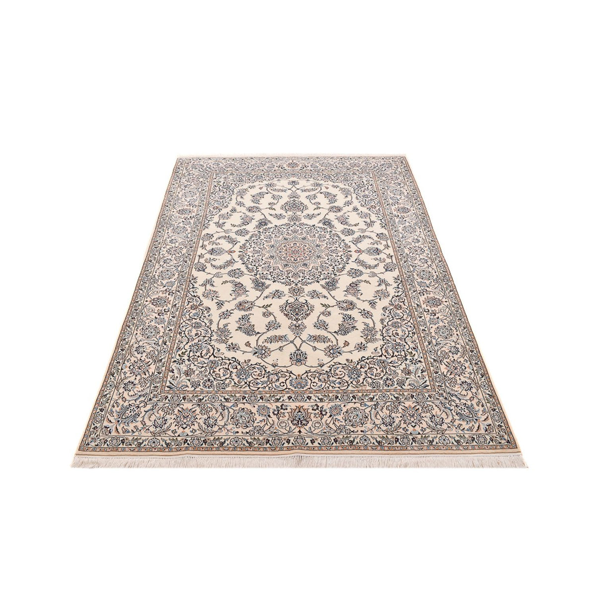 Perser Rug - Nain - Premium - 219 x 146 cm - light grey