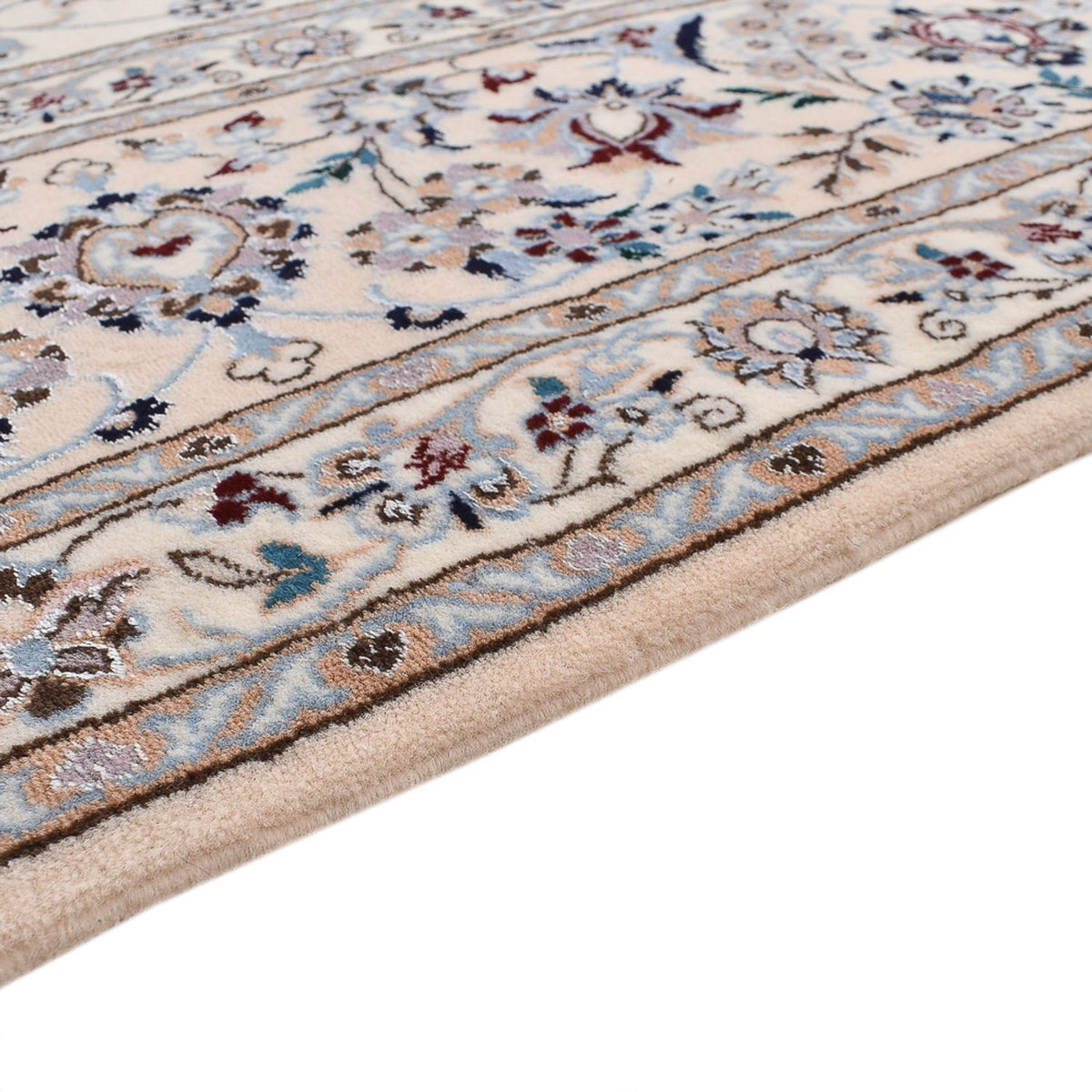 Perser Rug - Nain - Premium square  - 204 x 207 cm - light grey