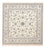 Perser Rug - Nain - Premium square  - 205 x 206 cm - light grey