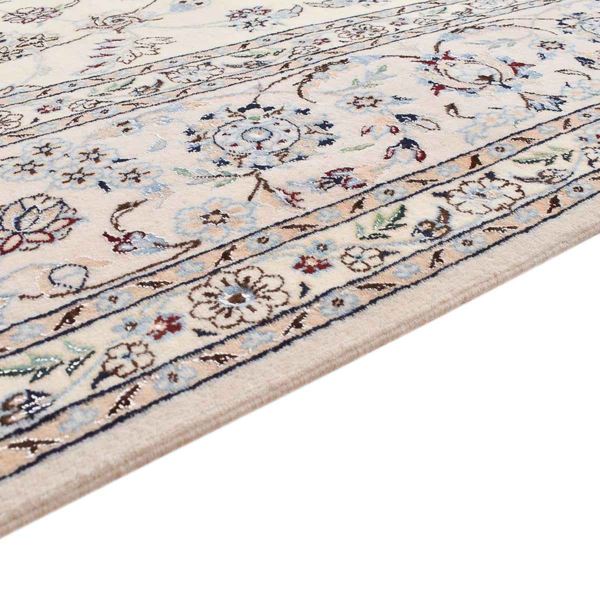 Perser Rug - Nain - Premium square  - 205 x 206 cm - light grey