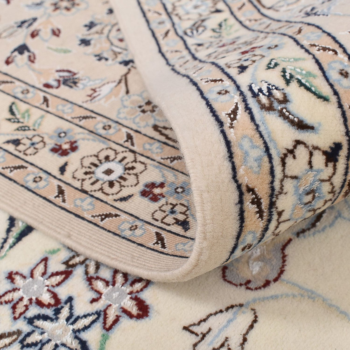 Perser Rug - Nain - Premium square  - 205 x 206 cm - light grey