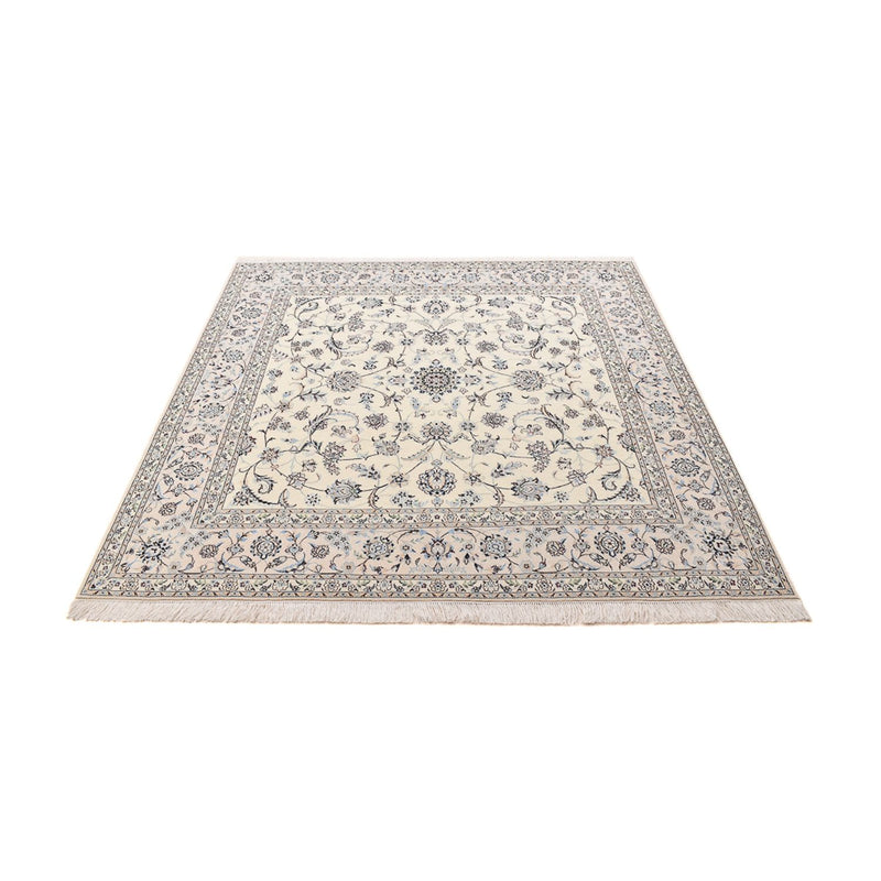 Perser Rug - Nain - Premium square  - 205 x 206 cm - light grey