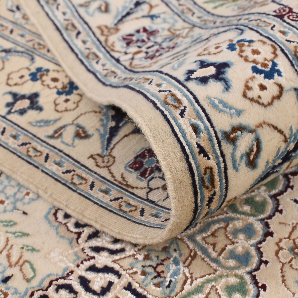 Perser Rug - Nain - Royal - 305 x 205 cm - light grey