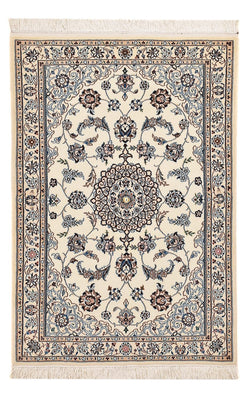 Perser Rug - Nain - Royal - 108 x 72 cm - light grey