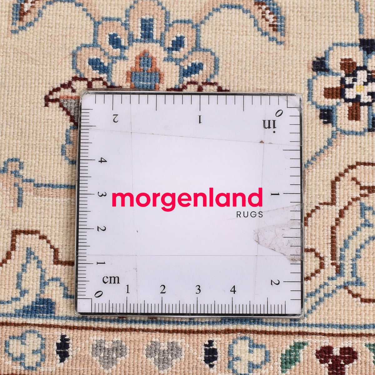 Perser Rug - Nain - Royal - 108 x 72 cm - light grey