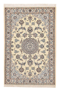 Perser Rug - Nain - Royal - 113 x 74 cm - light grey