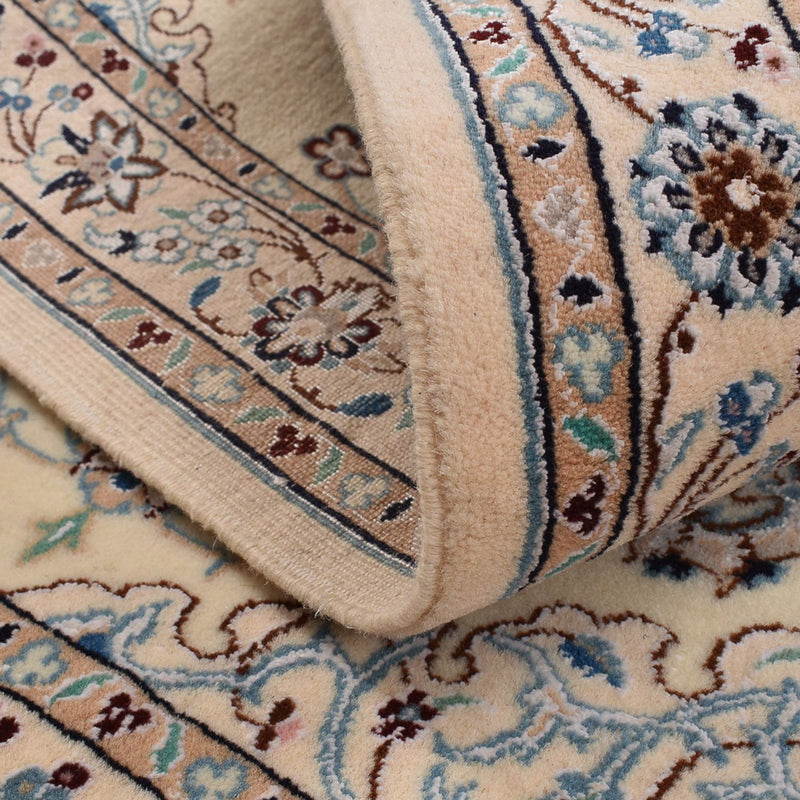 Perser Rug - Nain - Royal - 113 x 74 cm - light grey