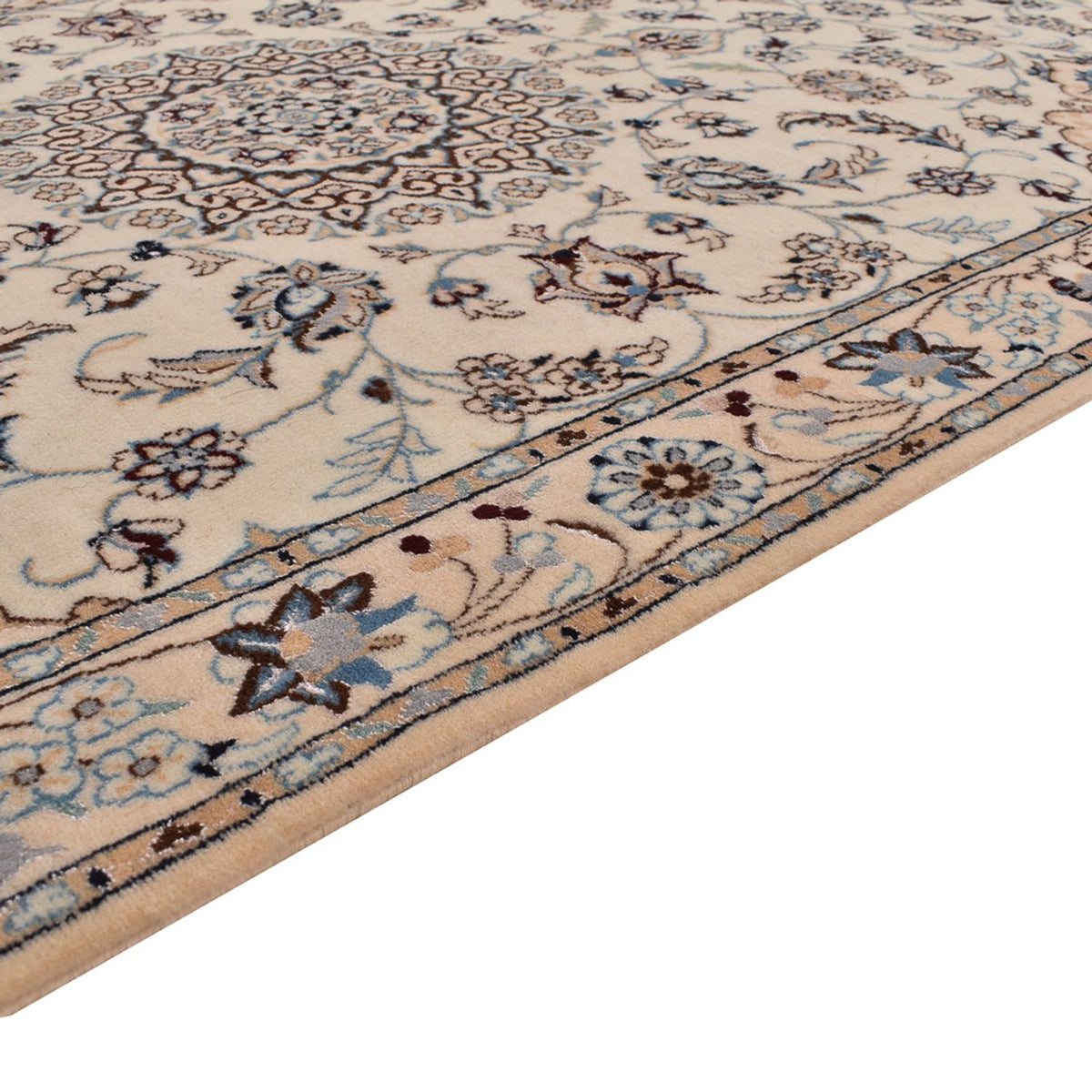 Runner Perser Rug - Nain - Premium - 403 x 87 cm - beige