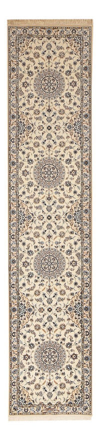 Runner Perser Rug - Nain - Premium - 397 x 87 cm - beige