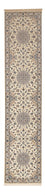 Runner Perser Rug - Nain - Premium - 397 x 87 cm - beige