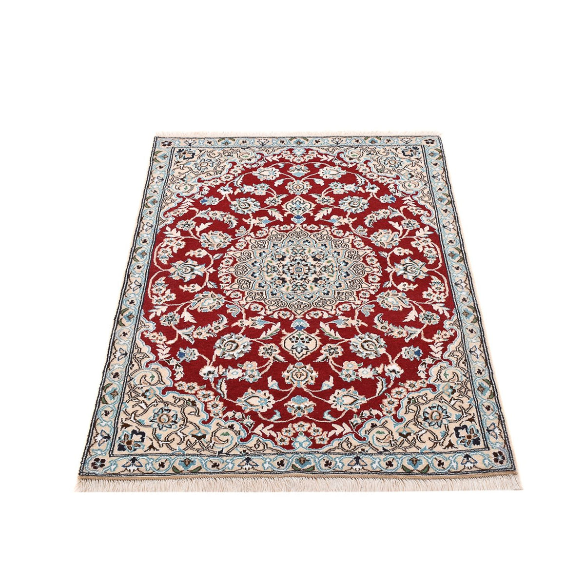 Perser Rug - Nain - Royal - 130 x 88 cm - red
