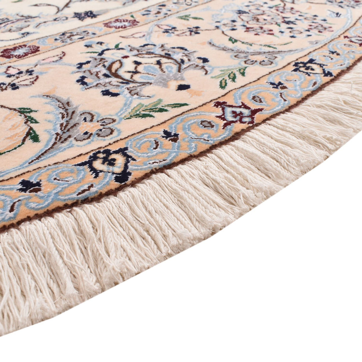 Perser Rug - Nain - Premium round  - 252 x 252 cm - cream