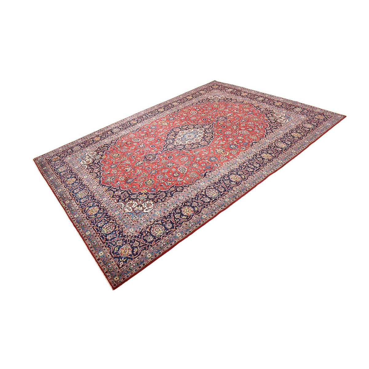Perser Rug - Keshan - 420 x 302 cm - red