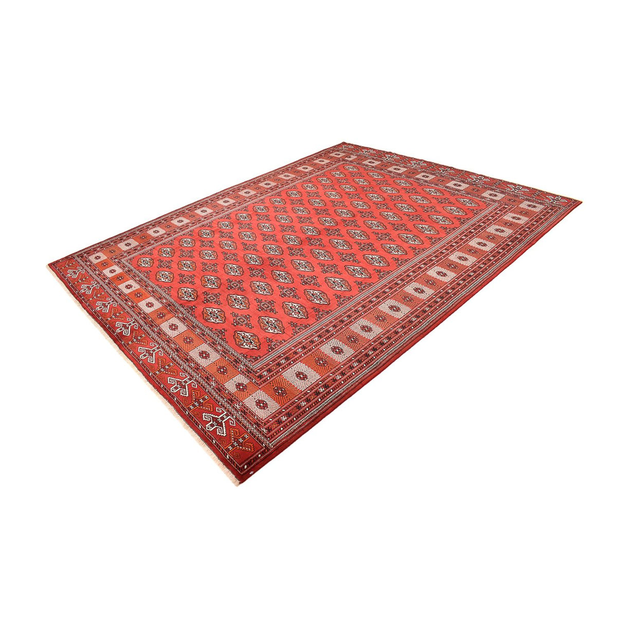 Turkaman Rug - 378 x 295 cm - red