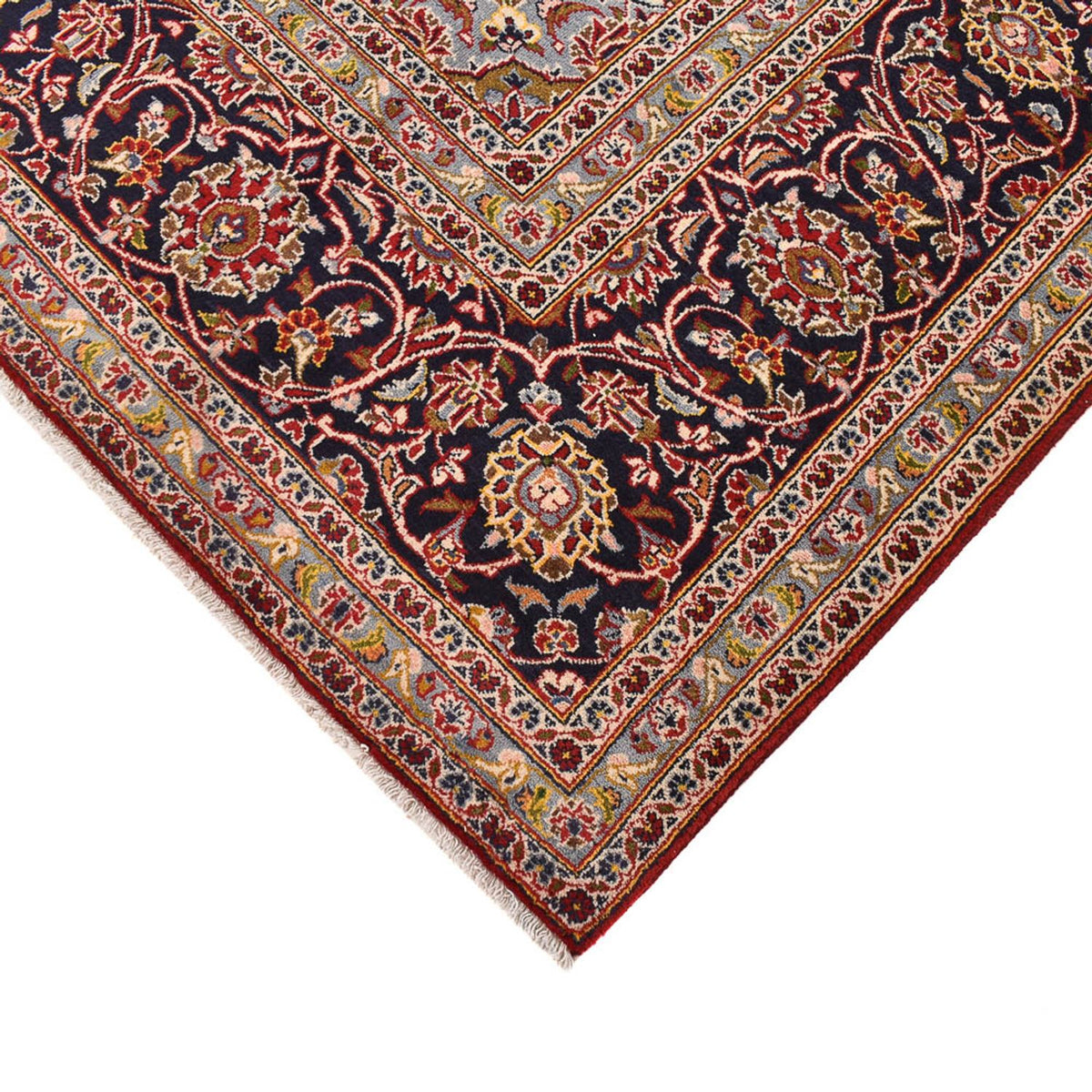 Perser Rug - Keshan - 392 x 293 cm - red