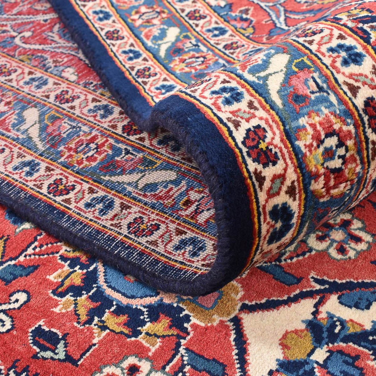 Perser Rug - Keshan - 407 x 300 cm - dark blue