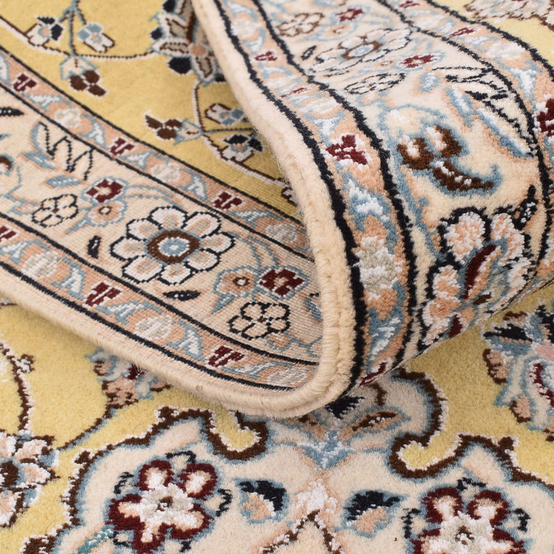 Runner Perser Rug - Nain - Royal - 273 x 88 cm - yellow