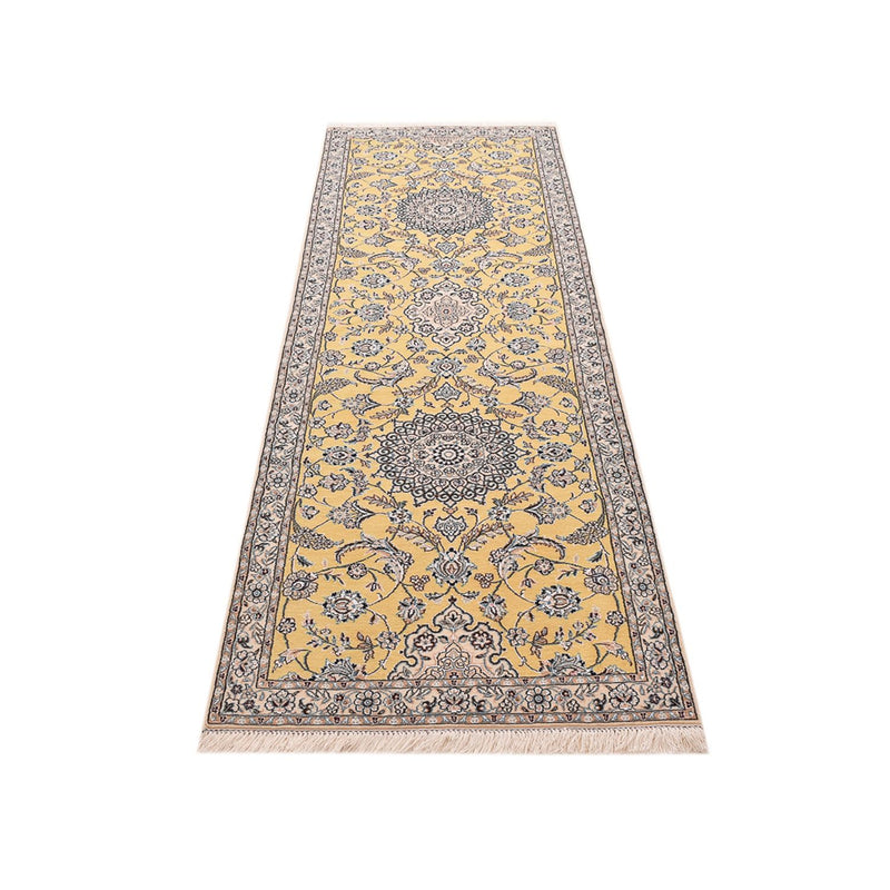 Runner Perser Rug - Nain - Royal - 273 x 88 cm - yellow