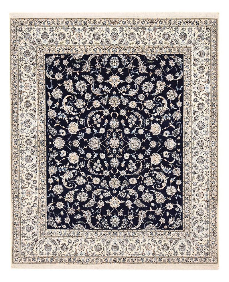Perser Rug - Nain - Premium - 304 x 258 cm - dark blue