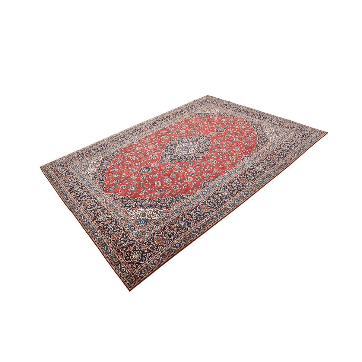 Perser Rug - Keshan - 397 x 297 cm - red