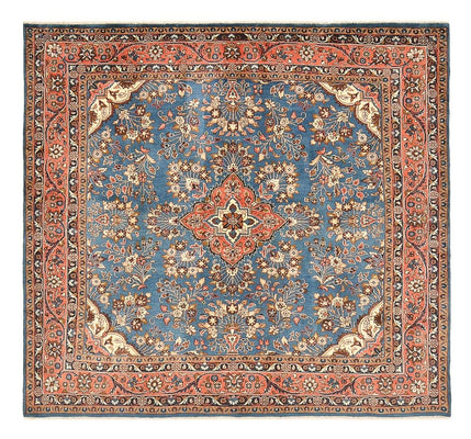 Perser Rug - Nomadic square  - 200 x 207 cm - blue