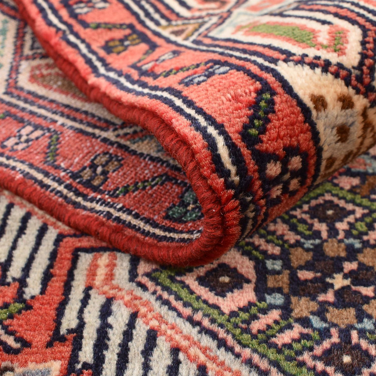 Runner Perser Rug - Nomadic - 202 x 92 cm - light red