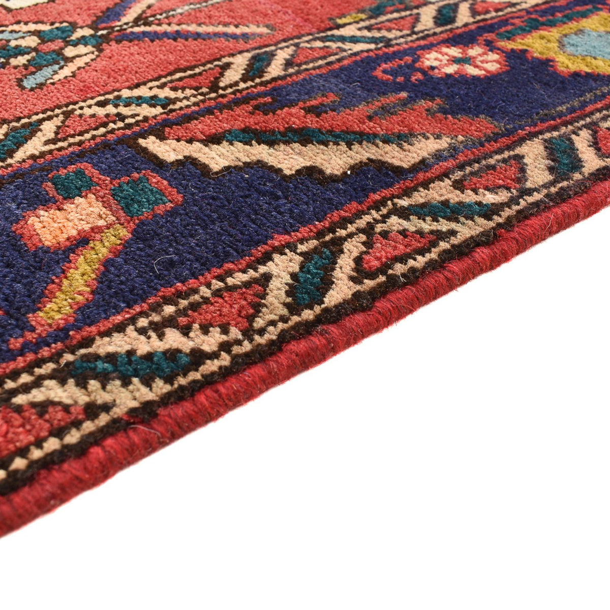 Runner Perser Rug - Tabriz - 354 x 117 cm - multicolored