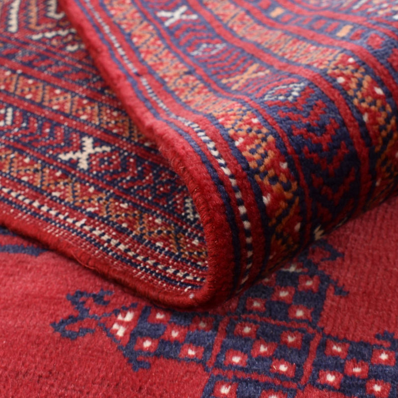 Turkaman Rug - 339 x 255 cm - red
