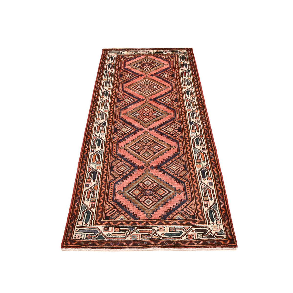 Runner Perser Rug - Nomadic - 224 x 86 cm - light red