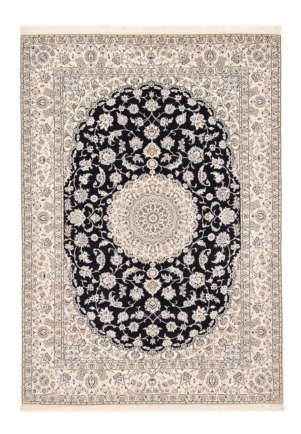 Perser Rug - Nain - Royal - 356 x 251 cm - dark blue