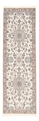 Runner Perser Rug - Nain - Royal - 219 x 70 cm - white