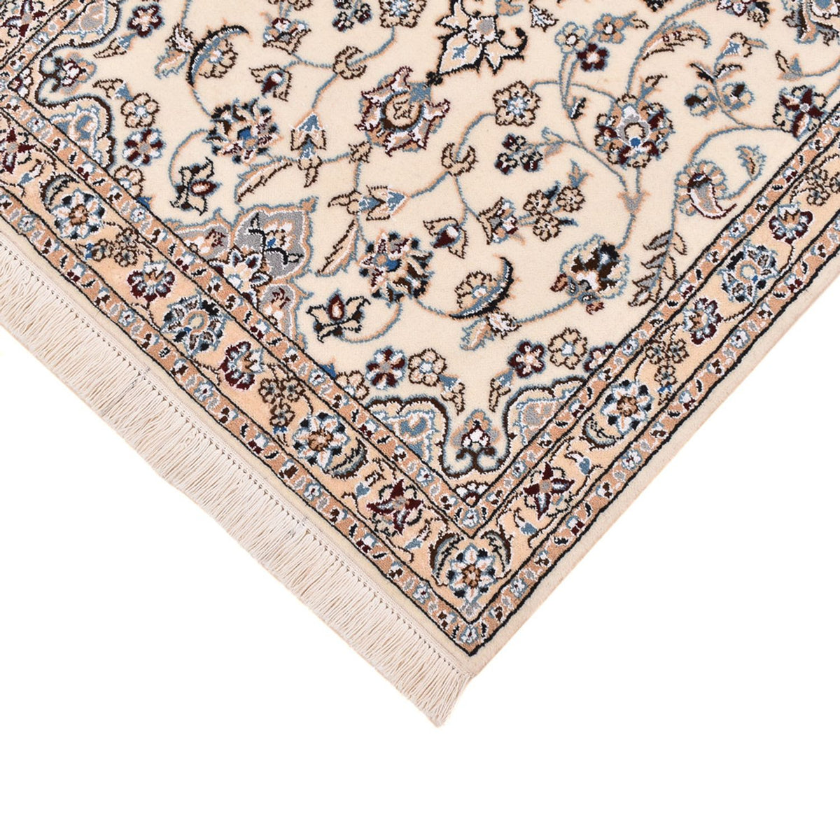 Runner Perser Rug - Nain - Royal - 225 x 70 cm - white