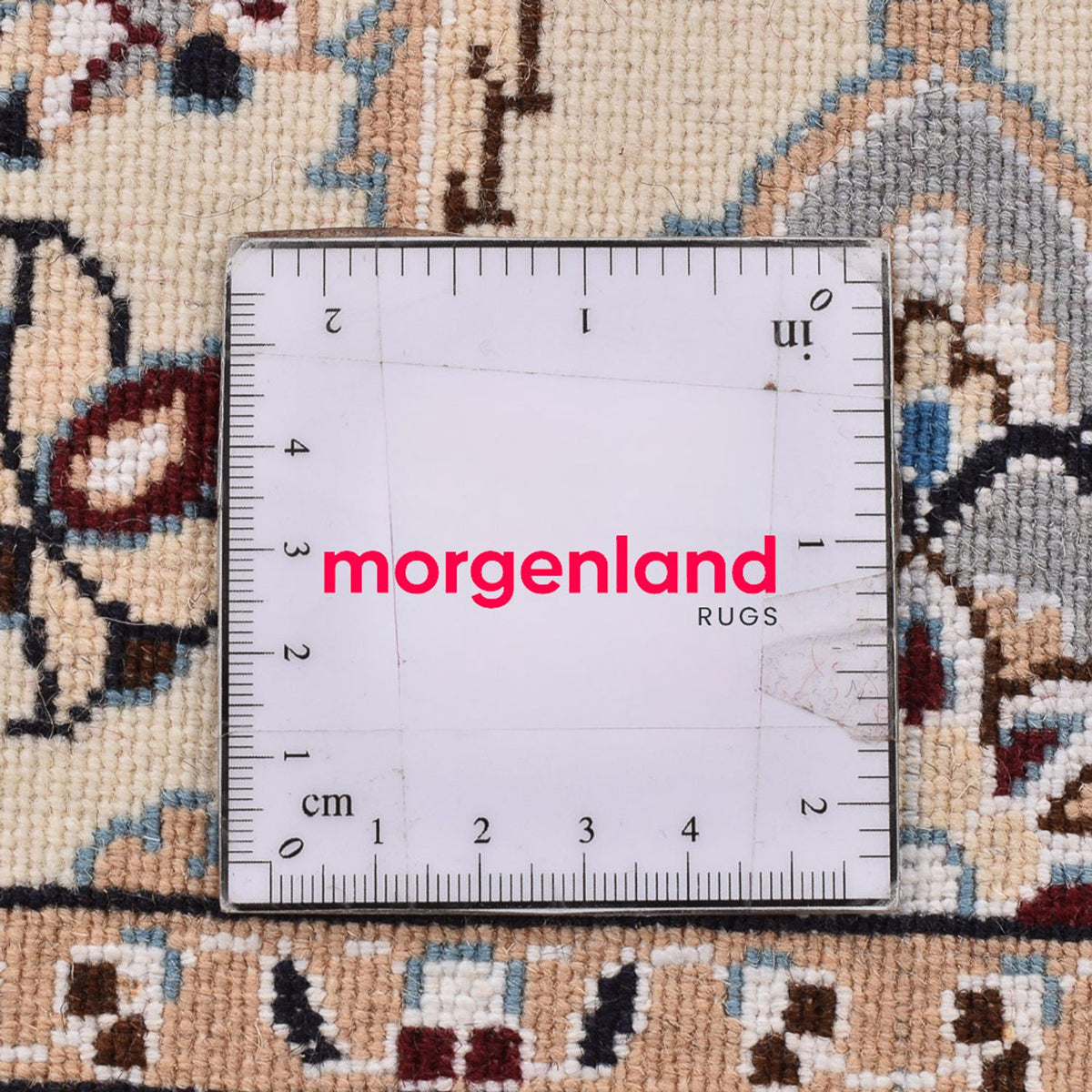 Runner Perser Rug - Nain - Royal - 225 x 70 cm - white