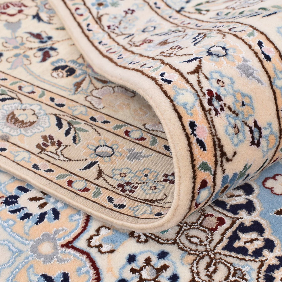 Perser Rug - Nain - Premium - 313 x 213 cm - dark blue