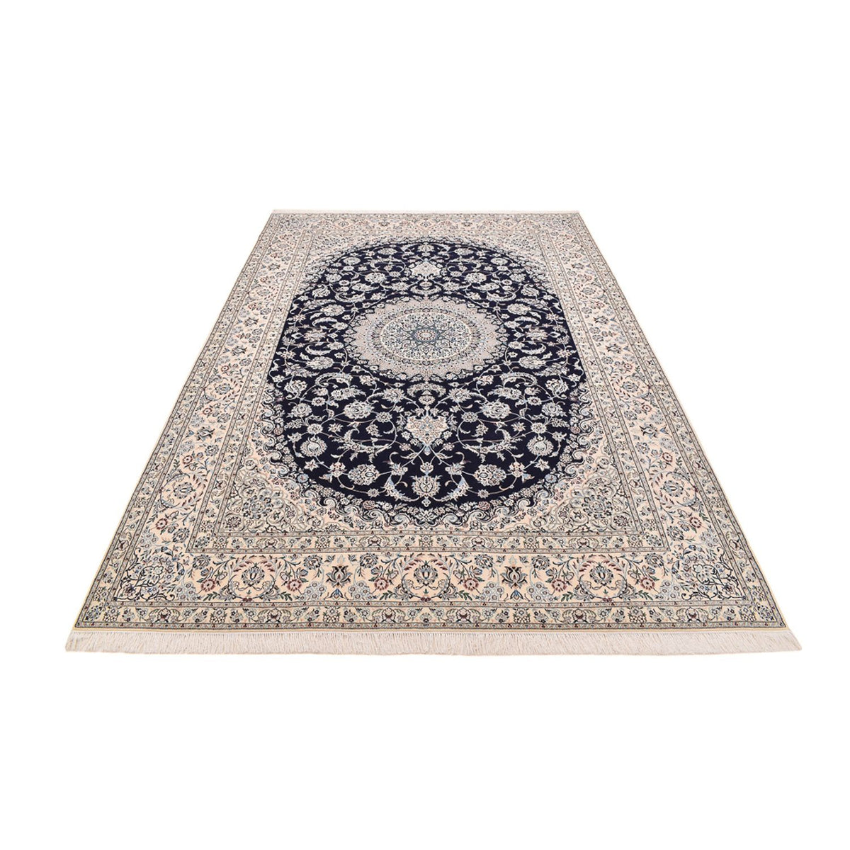 Perser Rug - Nain - Premium - 317 x 212 cm - dark blue