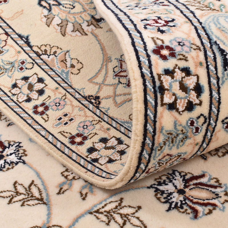 Runner Perser Rug - Nain - Royal - 330 x 90 cm - white