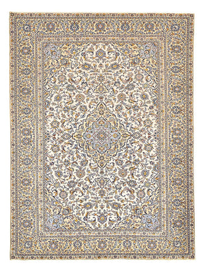 Perser Rug - Keshan - 355 x 256 cm - light beige