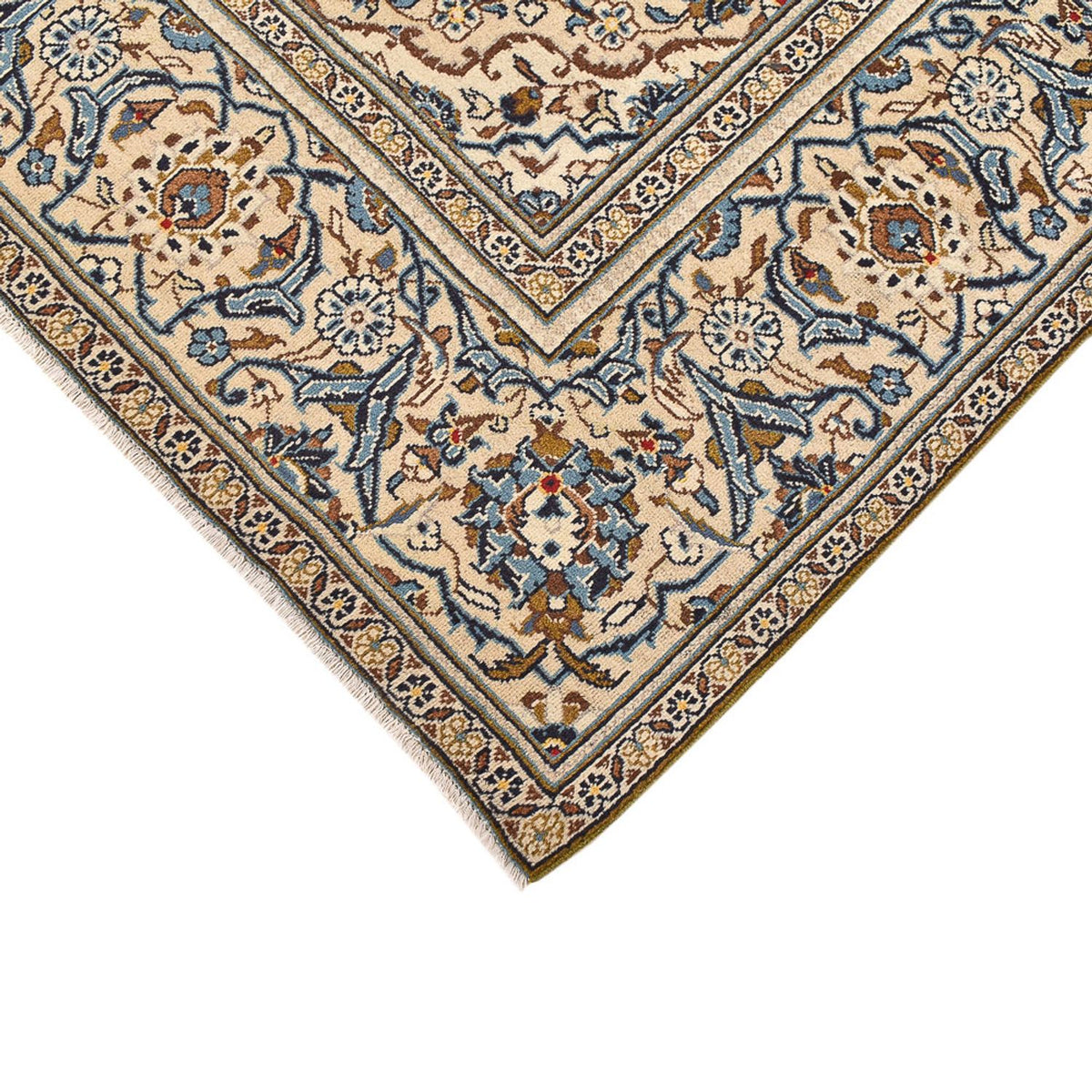 Perser Rug - Keshan - 294 x 196 cm - sand