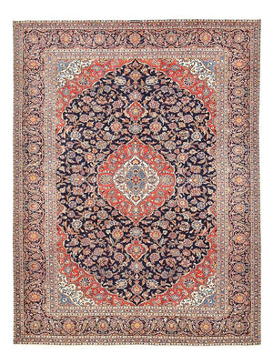 Perser Rug - Keshan - 405 x 300 cm - dark blue