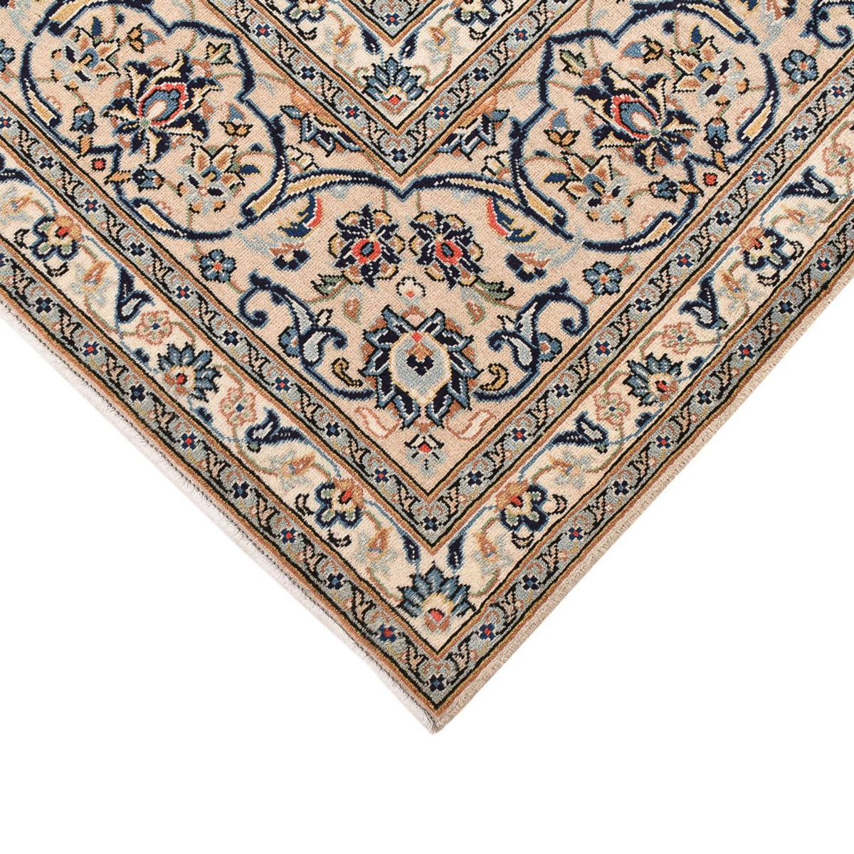 Perser Rug - Keshan - 361 x 249 cm - dark beige