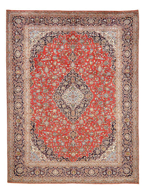 Perser Rug - Keshan - 426 x 311 cm - red