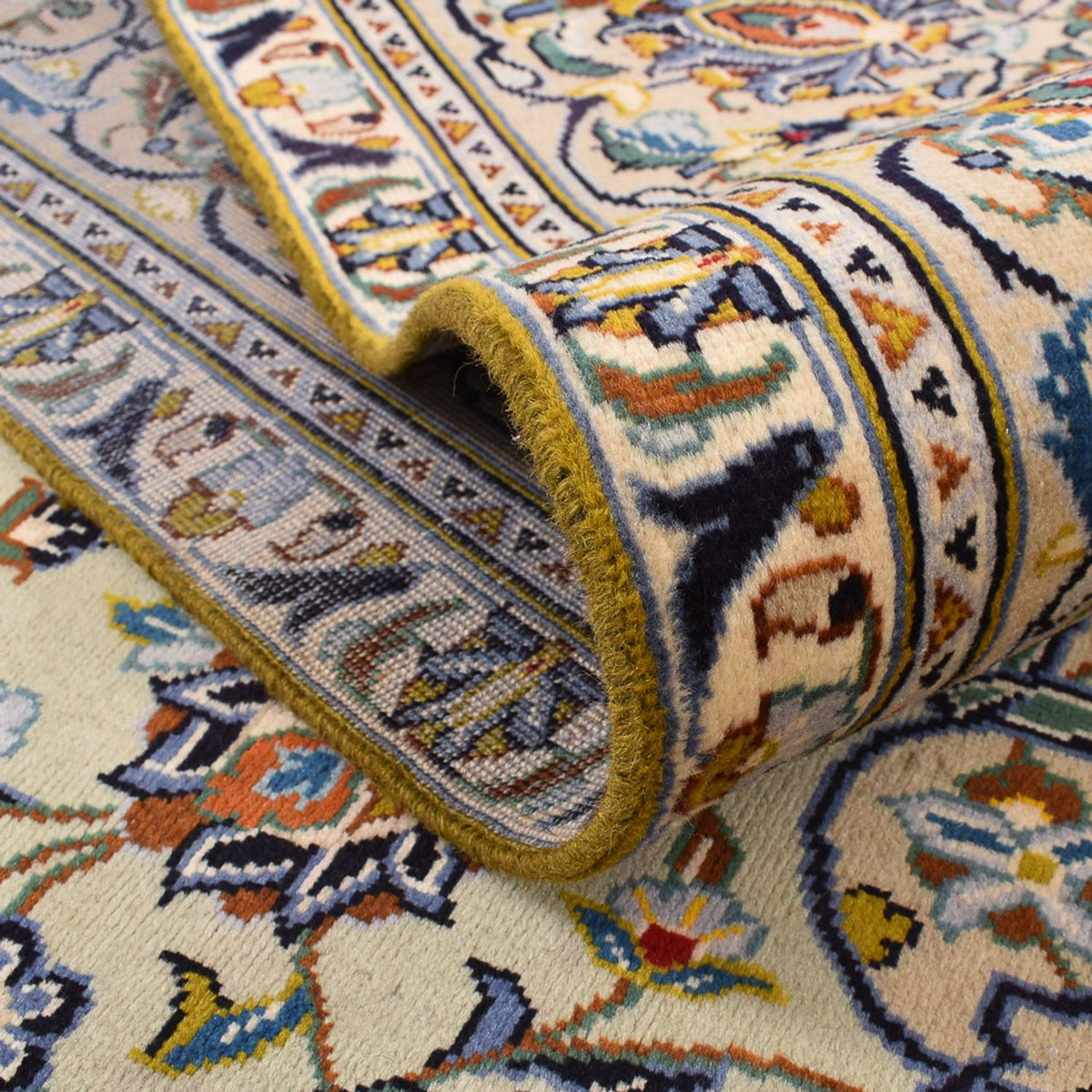 Perser Rug - Keshan - 350 x 249 cm - dark beige