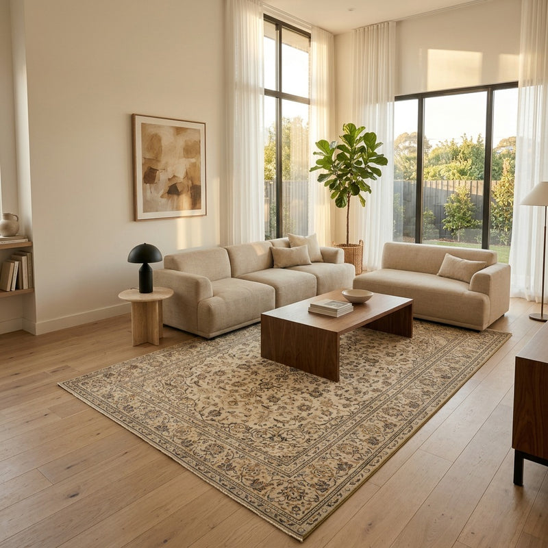Kashan Rug 285x185cm - Persian Rugs