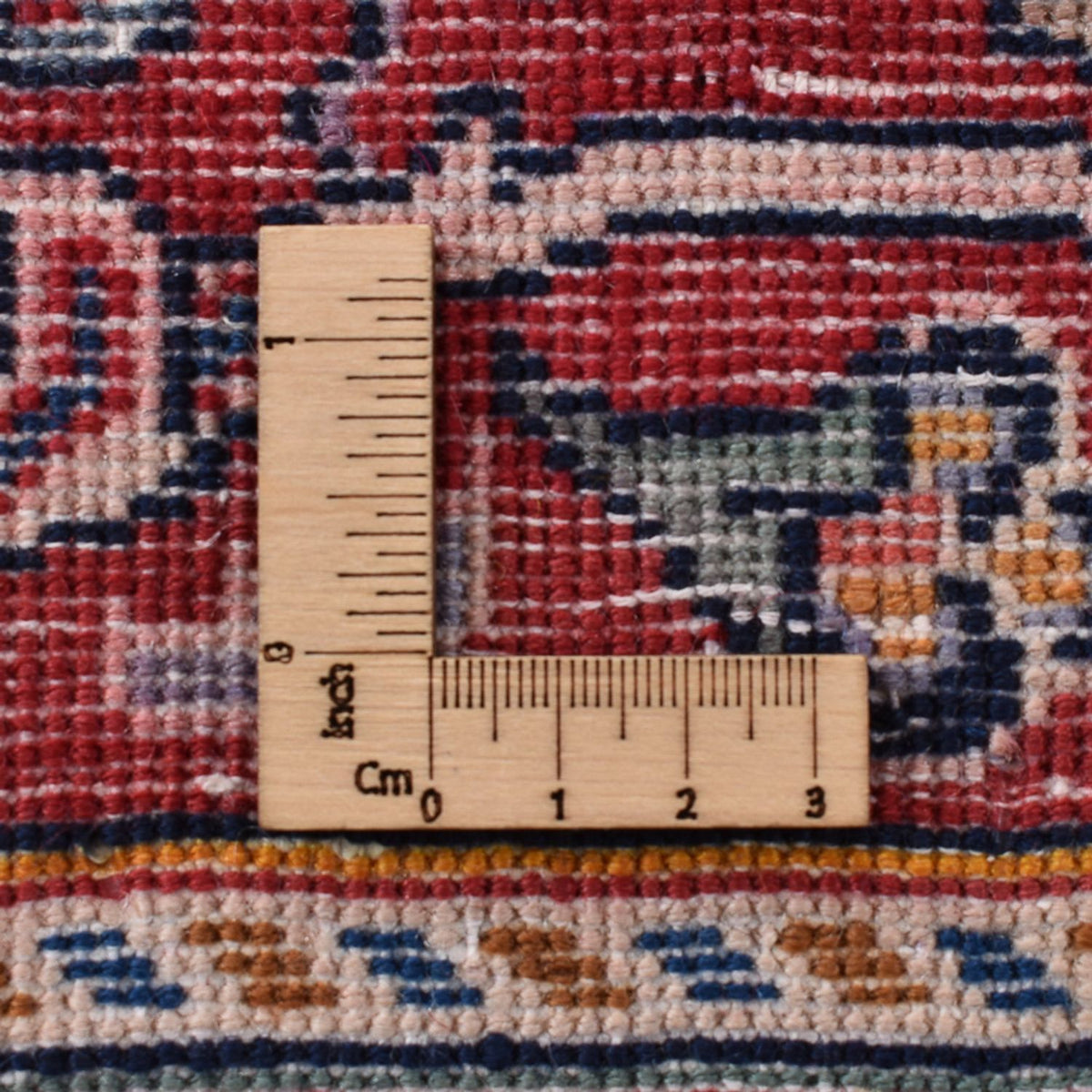 Perser Rug - Keshan - 330 x 217 cm - dark blue