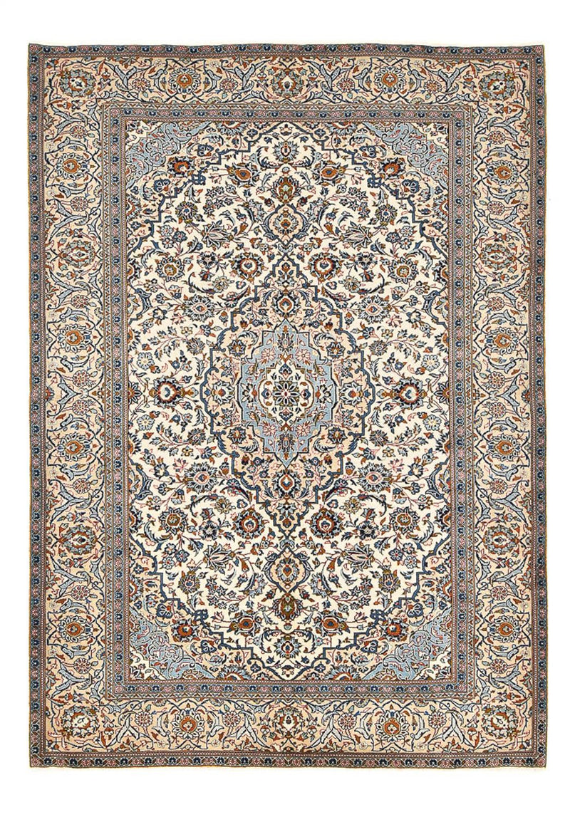Perser Rug - Keshan - 288 x 198 cm - light beige